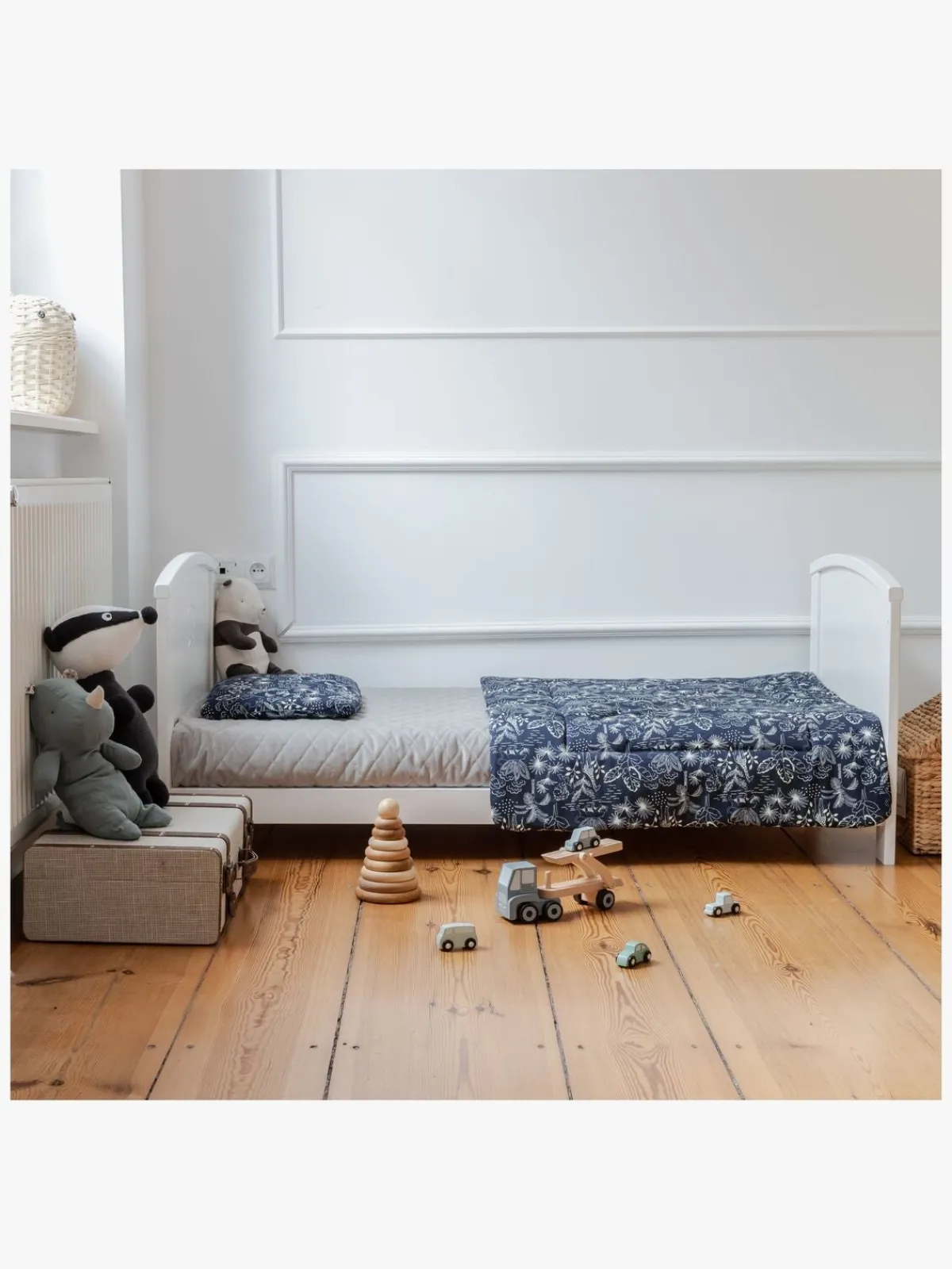 Børn Woodies Børnesenge & Tilbehør-Starlight Tremmeseng Vokse, Hvid