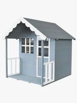 Udeleg|Woodlii Legehus, Grå/Hvid