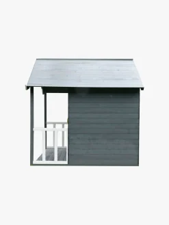 Udeleg|Woodlii Legehus, Grå/Hvid