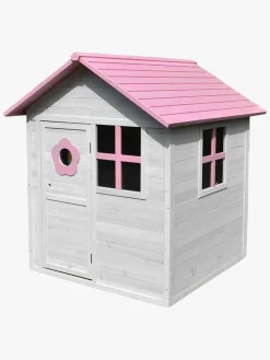 Udeleg|Woodlii Legehus, Hvid/Lyserød