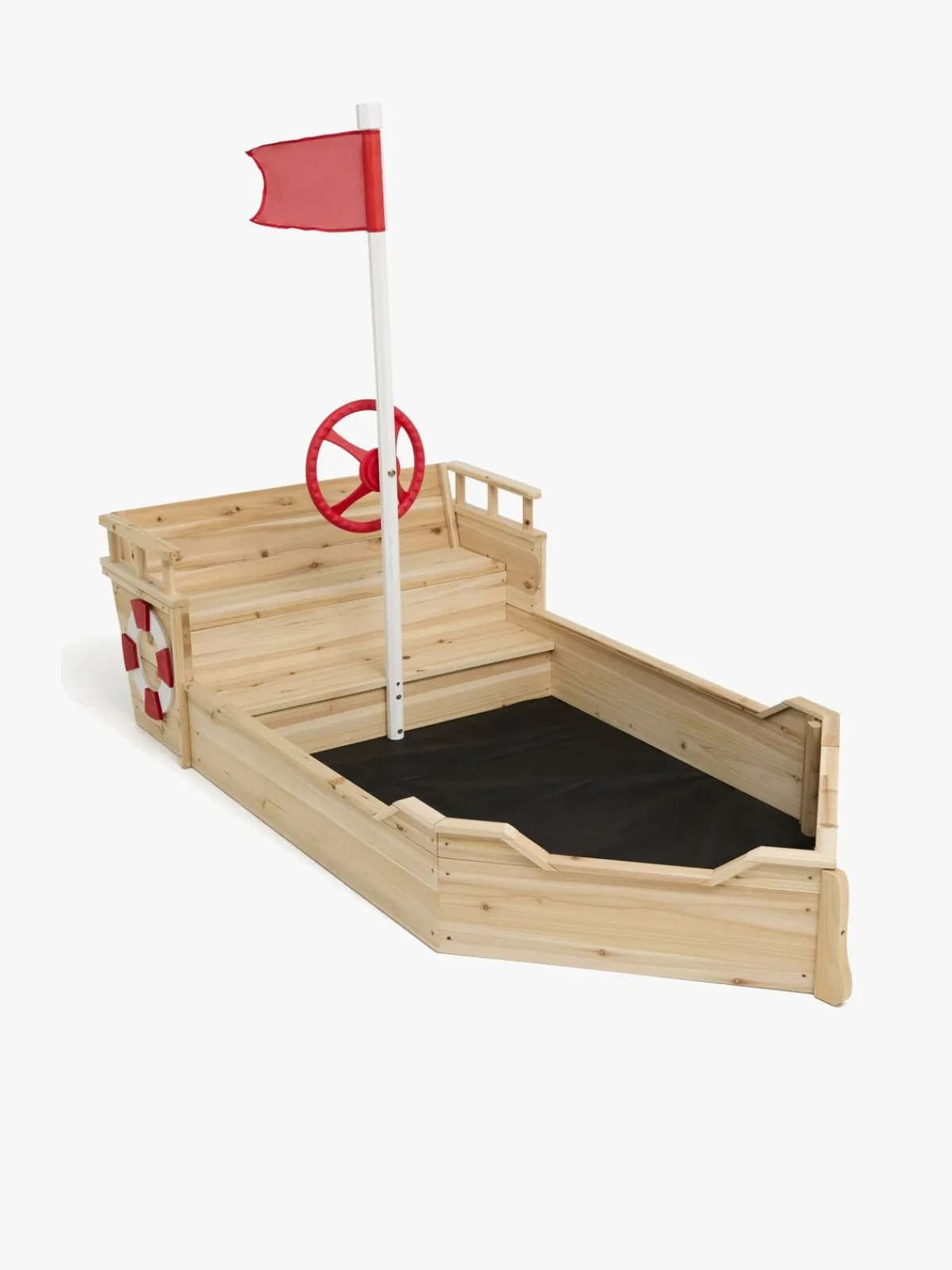 Woodlii Udeleg-Sandkasse i Træ Båd, Natur