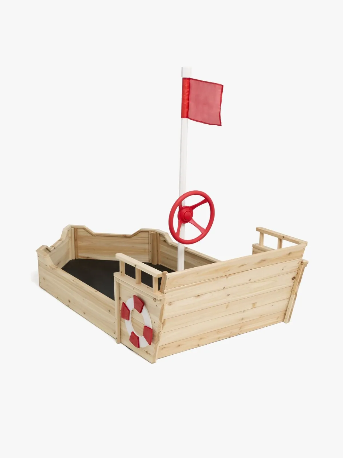 Woodlii Udeleg-Sandkasse i Træ Båd, Natur