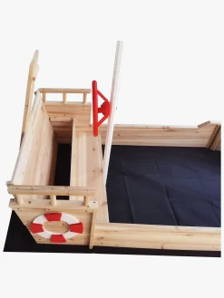 Woodlii Udeleg-Sandkasse i Træ Båd, Natur