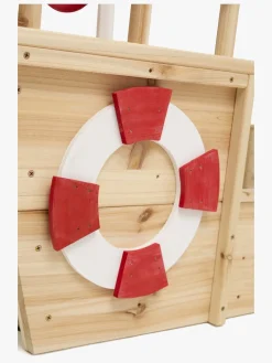 Woodlii Udeleg-Sandkasse i Træ Båd, Natur