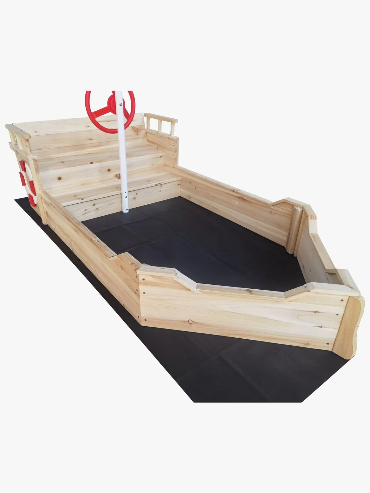 Woodlii Udeleg-Sandkasse i Træ Båd, Natur