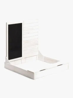 Woodlii Udeleg-Sandkasse m. Tavle, Hvid