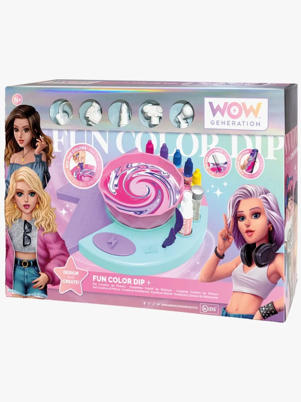 Kreativt Legetøj|WOWGeneration WOW Generation Fun Color Dip Malerværksted