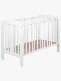 Børnesenge & Tilbehør|YappyKids Yappy Kids Tremmeseng Dropside, Hvid