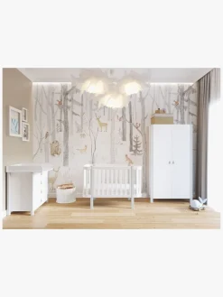 Børnesenge & Tilbehør|YappyKids Yappy Kids Étude Tremmeseng, Hvid/Grå