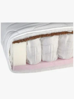 Børn YappyKids Børnesenge & Tilbehør|Madrasser-YappyMiniPocket Madras 160x80, White