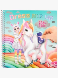 Kreativt Legetøj|YlviAndtheMinimoomis Ylvi & The Minimoomis Dress Me Up Klistermærkebog