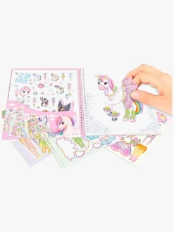 Kreativt Legetøj|YlviAndtheMinimoomis Ylvi & The Minimoomis Dress Me Up Klistermærkebog