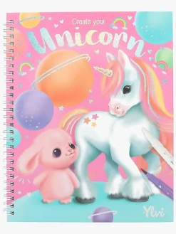 YlviAndtheMinimoomis Kreativt Legetøj-Ylvi Malebog med Tusser