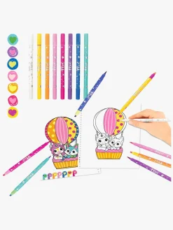 YlviAndtheMinimoomis Kreativt Legetøj-Ylvi Malebog med Tusser