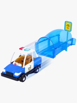 ZhuZhuPets Legetøjsbiler & -Fartøjer-Zhu Zhu City Hamster Politibil Legesæt