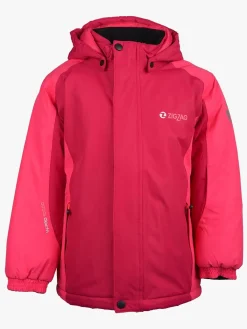Børn ZigZag Vintertøj-Baji Skijakke, Sparkling Cosmo