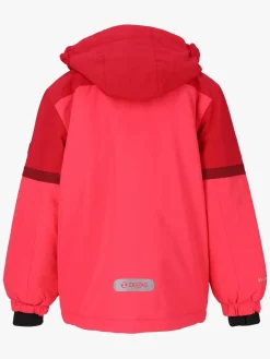 Børn ZigZag Vintertøj-Parson Skijakke, Crimson