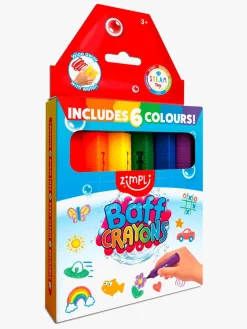 Kreativt Legetøj|ZimpliKids Zimpli Kids Badekridt 6-pak