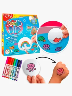ZimpliKids Vandlegetøj-Zimpli Kids Kids Doodle 'N'Dip Tatoveringssæt