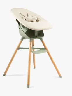 Ziza Højstole & Tilbehør-Sæt til Nyfødte, Olive/